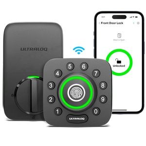ULTRALOQ UBolt Pro WiFi Smart Lock, Door Sensor, 8in1 Keyless Entry Lock & WiFi